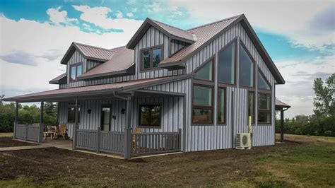 dark grey metal house|light gray house interior.